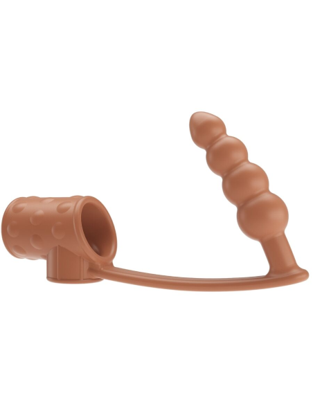 PRETTY LOVE - FUNDA PARA PENE CON PLUG ANAL NATURAL