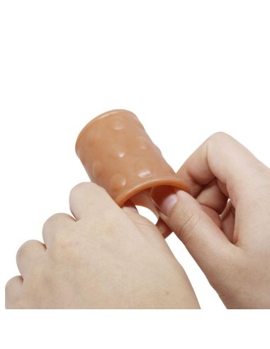 PRETTY LOVE - FUNDA PARA PENE CON PLUG ANAL NATURAL