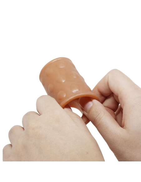 PRETTY LOVE - FUNDA PARA PENE CON PLUG ANAL NATURAL