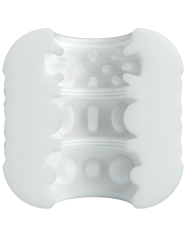 PRETTY LOVE - CRYSTLE MASTURBADOR MASCULINO BLANCO