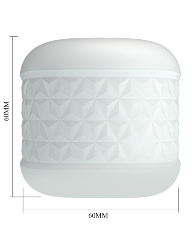 PRETTY LOVE - CRYSTLE MASTURBADOR MASCULINO BLANCO