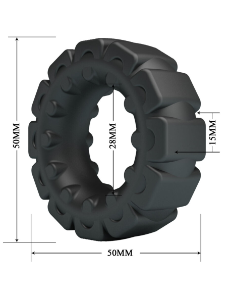 CRAZY BULL - LAIDEN ANILLO SILICONA MODELO 5