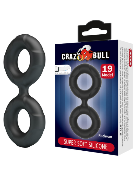 CRAZY BULL - RADWAN ANILLO DOBLE SILICONA MODELO 19