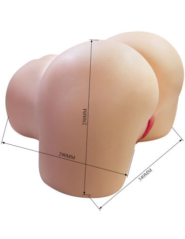 CRAZY BULL - JULIA TRASERO FEMENINO REALISTA VAGINA Y ANAL 11 KG