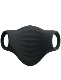 ROCKS- OFF - PALM MASTURBADOR VIBRADOR FLEXIBLE NEGRO