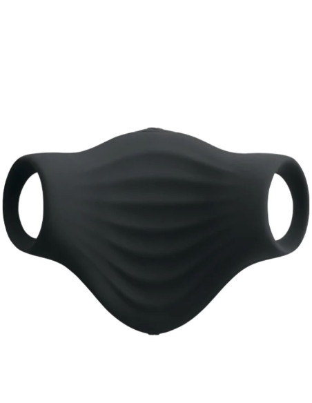 ROCKS- OFF - PALM MASTURBADOR VIBRADOR FLEXIBLE NEGRO