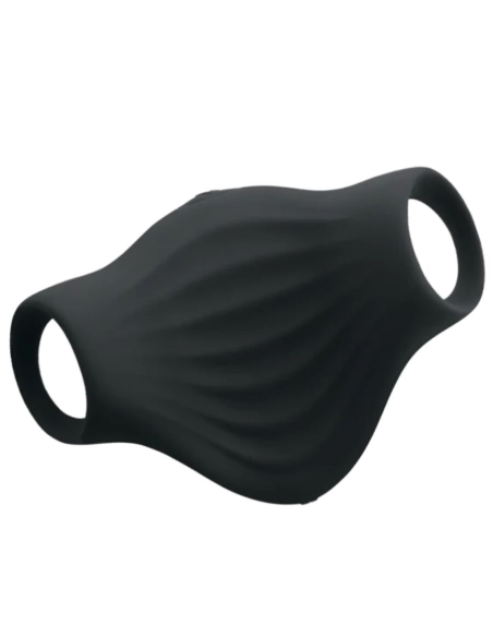 ROCKS- OFF - PALM MASTURBADOR VIBRADOR FLEXIBLE NEGRO