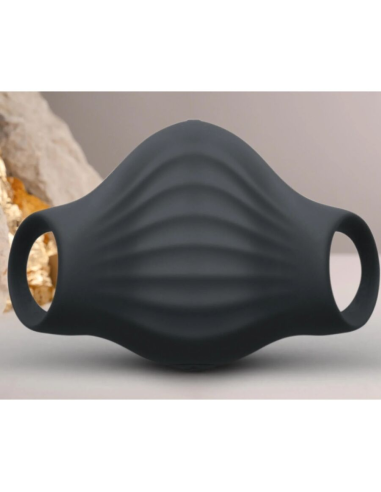 ROCKS- OFF - PALM MASTURBADOR VIBRADOR FLEXIBLE NEGRO