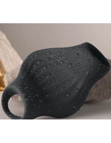 ROCKS- OFF - PALM MASTURBADOR VIBRADOR FLEXIBLE NEGRO