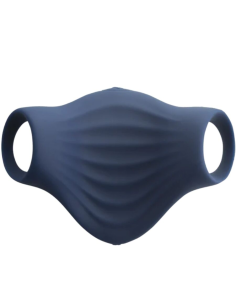 ROCKS- OFF - PALM MASTURBADOR VIBRADOR FLEXIBLE AZUL