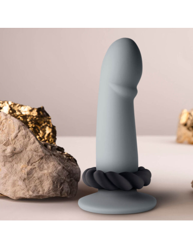 ROCKS- OFF - TWIST ANILLO MASTURBADOR SILICONA NEGRO