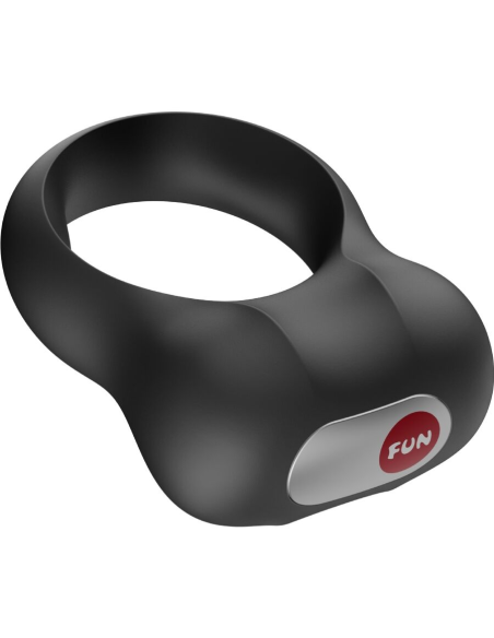 FUN FACTORY - STEADY ANILLO VIBRADOR PENE NEGRO
