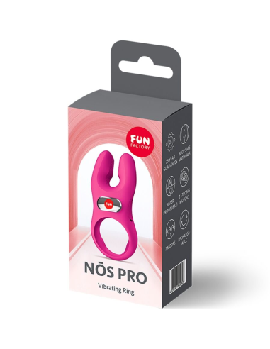FUN FACTORY - NOS PRO ANILLO VIBRADOR PENE MAGENTA