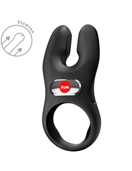 FUN FACTORY - NOS PRO ANILLO VIBRADOR PENE NEGRO