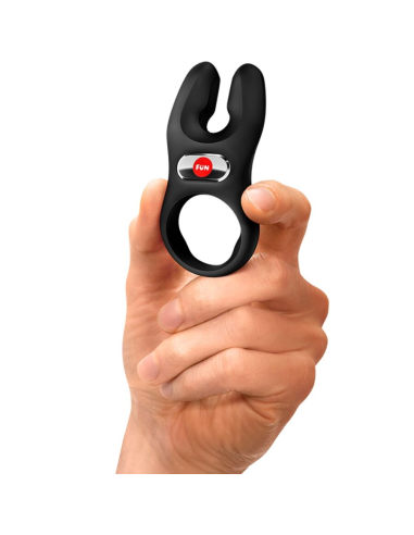 FUN FACTORY - NOS PRO ANILLO VIBRADOR PENE NEGRO