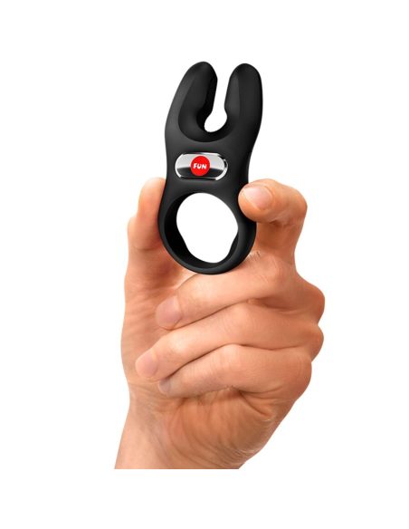 FUN FACTORY - NOS PRO ANILLO VIBRADOR PENE NEGRO