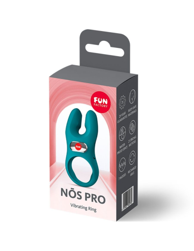 FUN FACTORY - NOS PRO ANILLO VIBRADOR PENE VERDE BOTELLA