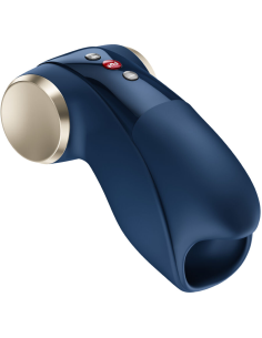 FUN FACTORY - COBRA LIBRE II MASTURBADOR VIBRADOR AZUL OSCURO