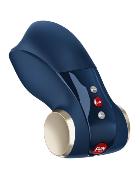 FUN FACTORY - COBRA LIBRE II MASTURBADOR VIBRADOR AZUL OSCURO