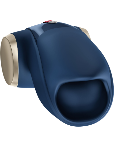 FUN FACTORY - COBRA LIBRE II MASTURBADOR VIBRADOR AZUL OSCURO