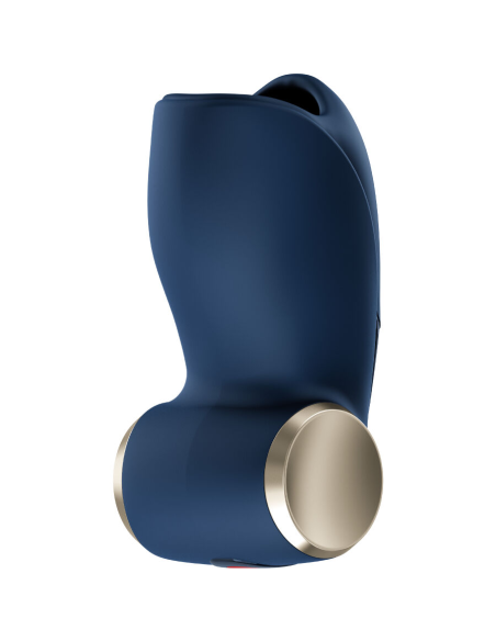FUN FACTORY - COBRA LIBRE II MASTURBADOR VIBRADOR AZUL OSCURO