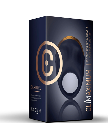 CLIMAXIMUM - CAPTURE ANILLO VIBRADOR PARA PENE SENSORIAL