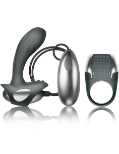 CLIMAXIMUM - EXCITE KIT ANILLO PARA PENE MASAJEADOR PRÓSTATA CON CABLE