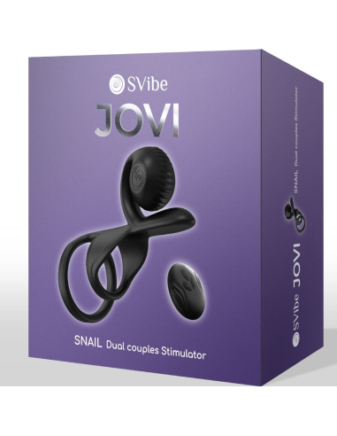 SNAIL VIBE - JOVI ANILLO DE PAREJA CONTROL REMOTO NEGRO