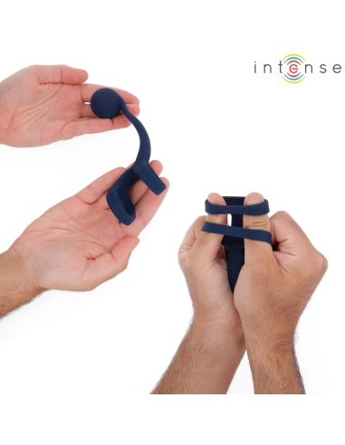 INTENSE - TYSON ANILLO POTENCIADOR CON CARACOL VIBRADOR Ø 3,2 CM