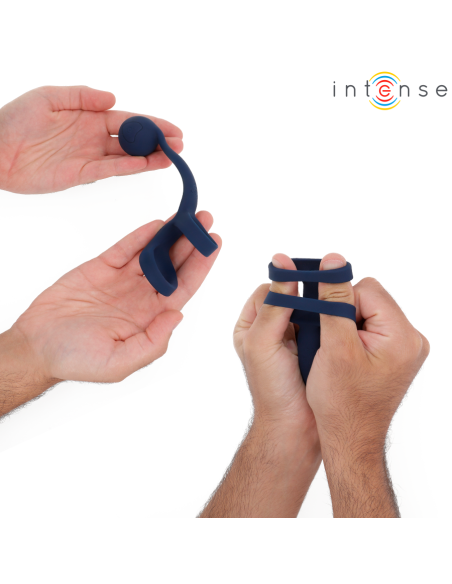 INTENSE - TYSON ANILLO POTENCIADOR CON CARACOL VIBRADOR Ø 3,2 CM