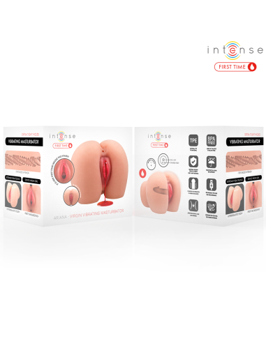 INTENSE FIRST TIME - ARIANA VAGINA VIBRADORA VIRGEN CON HIMEN Y SANGRADO