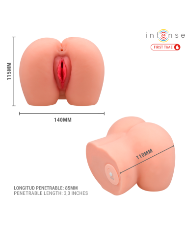 INTENSE FIRST TIME - ARIANA VAGINA VIBRADORA VIRGEN CON HIMEN Y SANGRADO