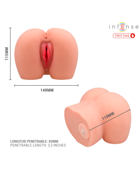 INTENSE FIRST TIME - ARIANA VAGINA VIBRADORA VIRGEN CON HIMEN Y SANGRADO