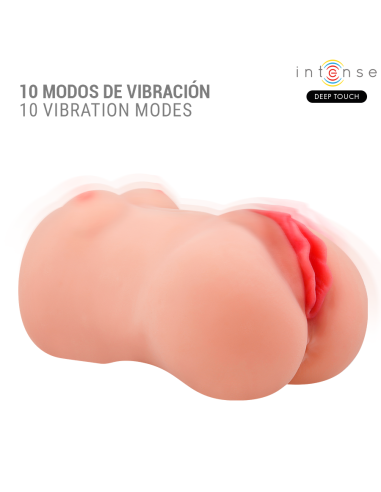 INTENSE DEEP TOUCH - CATHERINE MASTURBADOR CON VOZ VIBRADOR and SUCCIÓN
