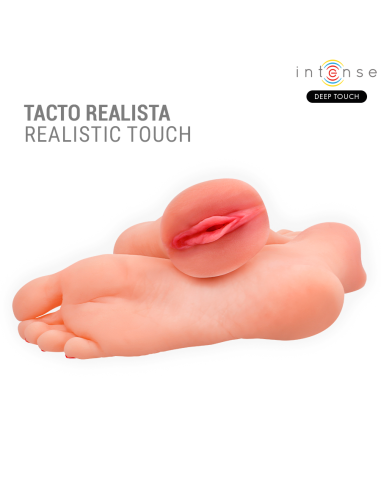 INTENSE DEEP TOUCH - GABBIE MASTUBADOR DE DOS PIEZAS EN FORMA DE PIE