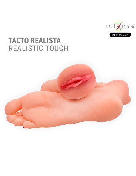 INTENSE DEEP TOUCH - GABBIE MASTUBADOR DE DOS PIEZAS EN FORMA DE PIE