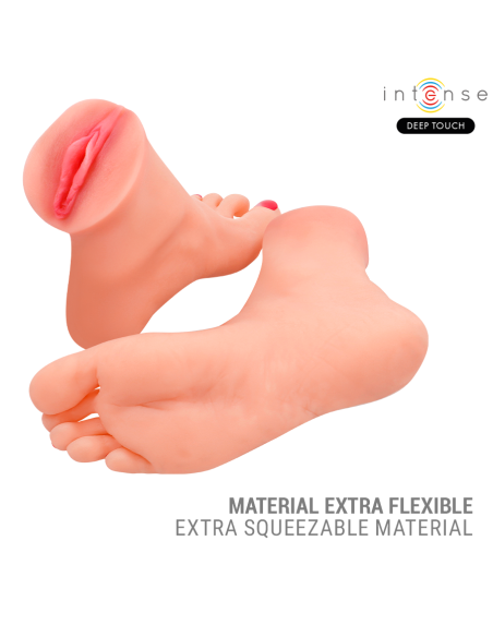 INTENSE DEEP TOUCH - GABBIE MASTUBADOR DE DOS PIEZAS EN FORMA DE PIE