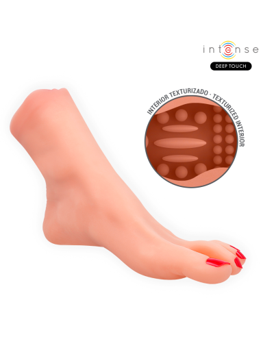 INTENSE DEEP TOUCH - GABBIE MASTUBADOR DE DOS PIEZAS EN FORMA DE PIE