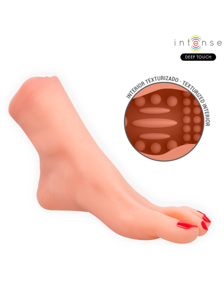 INTENSE DEEP TOUCH - GABBIE MASTUBADOR DE DOS PIEZAS EN FORMA DE PIE