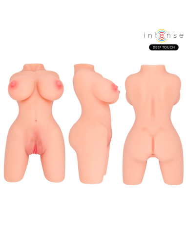 INTENSE DEEP TOUCH - JESSE TORSO MASTURBADOR MULTIPOSICIÓN DOBLE VAGINA and ANO