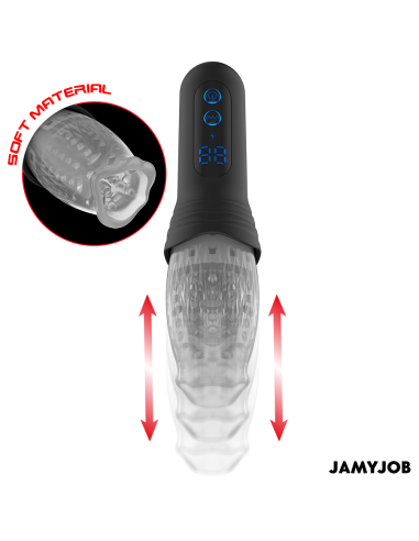 JAMYJOB - BLOW-R MASTURBADOR CON THRUSTING Y ROTACIÓN