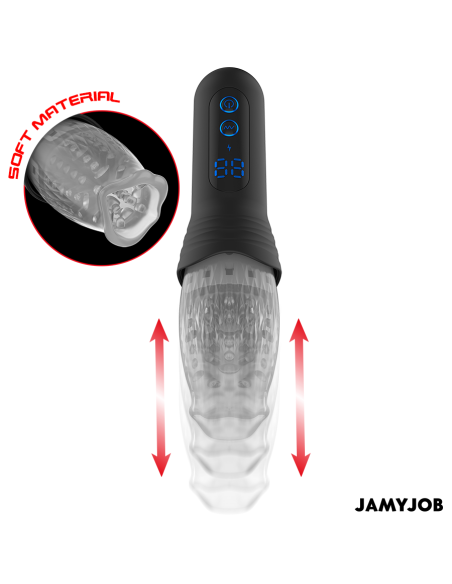 JAMYJOB - BLOW-R MASTURBADOR CON THRUSTING Y ROTACIÓN