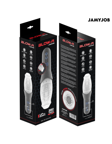 JAMYJOB - BLOW-R MASTURBADOR CON THRUSTING Y ROTACIÓN