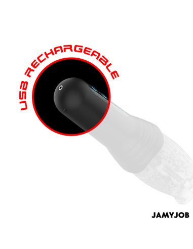 JAMYJOB - BLOW-R MASTURBADOR CON THRUSTING Y ROTACIÓN