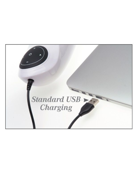 EXTREME TOYZ - PDX MEGA BATOR USB MASTURBADOR MASCULINO ANO NEGRO