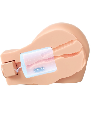 PDX ELITE - BACK THAT ASS UP MASTURBADOR VAGINA Y ANO REALÍSTICO CON VIBRACIÓN
