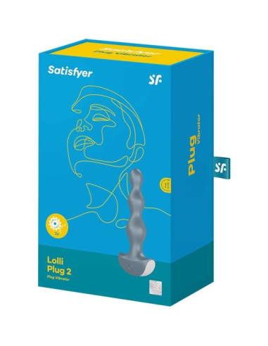 SATISFYER - LOLLI PLUG 2 Plug Anal Vibrador | SEXPLACE.MX