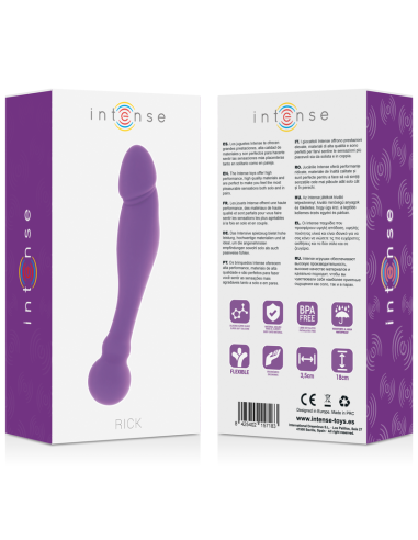 INTENSE - SILICONE RICK DUAL LILA
