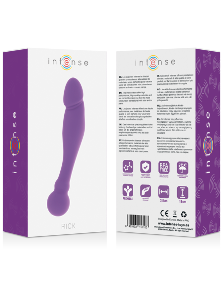 INTENSE - SILICONE RICK DUAL LILA