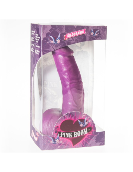 PINK ROOM - CONNOR DILDO REALÍSTICO LILA 16 CM